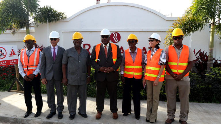 PM Harris expressed hope that the renewed construction activity taking place at the Ramada site would continue.