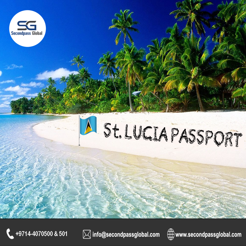 Second Citizenship By Investment Program Residency By Investment   St Lucia Passport 27 6 19 